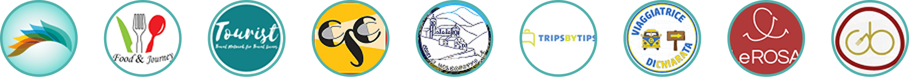 Raccolta dei loghi dei partner del progetto disposti in fila orizzontale.